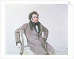 Franz Schubert, 1825 by Wilhelm August Rieder