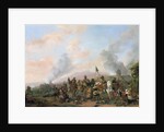 The Sacking of a Village by Philips Wouwermans or Wouwerman