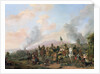 The Sacking of a Village by Philips Wouwermans or Wouwerman