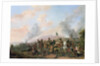 The Sacking of a Village by Philips Wouwermans or Wouwerman
