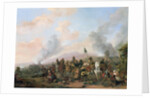 The Sacking of a Village by Philips Wouwermans or Wouwerman