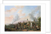 The Sacking of a Village by Philips Wouwermans or Wouwerman
