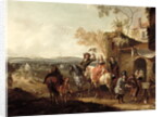 The Falconers by Pieter Wouwermans or Wouwerman