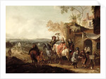 The Falconers by Pieter Wouwermans or Wouwerman