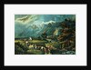 The Rocky Mountains: Emigrants Crossing the Plains, 1866 by N. and Ives J.M. Currier