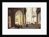 Church Interior by Antoni van Dalen