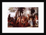 John the Baptist Preaching by Frans the Elder Francken