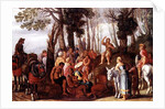 John the Baptist Preaching by Frans the Elder Francken