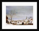 Winter Landscape by Aert van der Neer