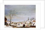 Winter Landscape by Aert van der Neer