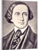 Portrait of Hans Christian Andersen by Danish School