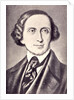 Portrait of Hans Christian Andersen by Danish School