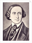 Portrait of Hans Christian Andersen by Danish School