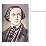 Portrait of Hans Christian Andersen by Danish School