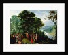 St. John the Baptist preaching in the Wilderness by Pieter Schoubroeck
