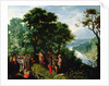 St. John the Baptist preaching in the Wilderness by Pieter Schoubroeck