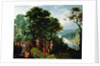 St. John the Baptist preaching in the Wilderness by Pieter Schoubroeck