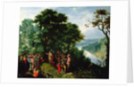 St. John the Baptist preaching in the Wilderness by Pieter Schoubroeck