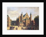 A Town Square in Haarlem by Gerrit Adriaensz Berckheyde