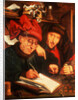 The Money Lenders, after Massys by Jan Anthonisz. van Ravesteyn
