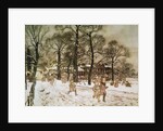 Winter in Kensington Gardens by Arthur Rackham