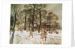 Winter in Kensington Gardens by Arthur Rackham