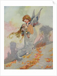 Autumn from the Seasons commissioned for the 1920 Pears Annual by Charles Robinson