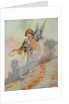 Autumn from the Seasons commissioned for the 1920 Pears Annual by Charles Robinson