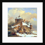 Dutch Winter Scene by Cornelis Kruseman