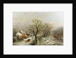 The Holly Cart, 19th century by William Oliver Stone