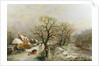 The Holly Cart, 19th century by William Oliver Stone