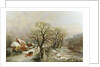 The Holly Cart, 19th century by William Oliver Stone