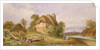 Near Christchurch, Hampshire, 1874 by Miss Lorimer