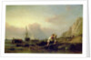 Shrimping 88;this painting has an indecipherable date; by William Clarkson Stanfield