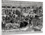 Poster advertising, 'The Barnum and Bailey Greatest Show on Earth, the World's Grandest, Largest, Best Amusement Institution', c.1895 by American School