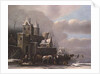 Winter Scene by Claes Molenaer