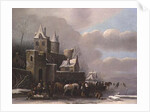 Winter Scene by Claes Molenaer