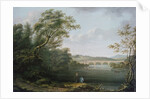 English Landscape with Fishermen by Anonymous Anonymous