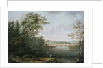 English Landscape with Fishermen by Anonymous Anonymous