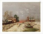 Winter Scene by Anonymous