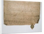 Ecclesiastical deed of the Grand Duke of Moscow, Dmitry Donskoy, 1389 by School Russian