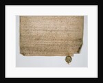 Ecclesiastical deed of the Grand Duke of Moscow, Dmitry Donskoy, 1389 by School Russian
