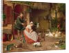 Farmyard Scene, 19th century by Jan David Cole