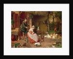 Farmyard Scene, 19th century by Jan David Cole