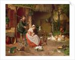 Farmyard Scene, 19th century by Jan David Cole