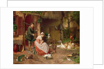 Farmyard Scene, 19th century by Jan David Cole