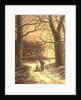 Gathering Winter Fuel by Johannes Hermann Barend Koekkoek
