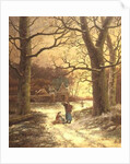 Gathering Winter Fuel by Johannes Hermann Barend Koekkoek