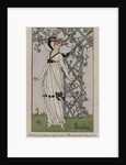 Journal des Dames et des Modes: robe de jeune fille en crepe de chine by H.Robert Dammy, 1913 by Anonymous