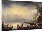 Harbour Scene by La Croix de Marseilles